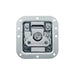 L905/928/10PBZ - Penn Elcom - L905/928/10PBZ - Medium Butterfly Latch in Plain Dish - Padlockable