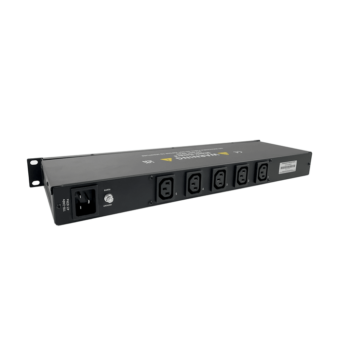 PDU16-5DJ-AV-AU - Penn Elcom - PDU16-5DJ-AV-AU - Type 1 1U 16A 5 Channel Switched Power Distribution Unit.