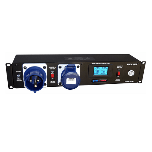 PDU16-PC32 - Penn Elcom - PDU16-PC32 - 2U 32 Amp AC Rack Mount PDU With 8 x Neutrik PowerCon Sockets.