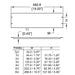 R1268/05UK - Penn Elcom - R1268/05UK - Flanged Blank Rack Panel.
