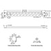 R1269/1UK/12 - Penn Elcom - R1269/1UK/12 - Punched Panel for 12 x D-Series Connectors
