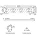 R1269/2UK/24 - Penn Elcom - R1269/2UK/24 - Punched Panel for 24 x D-Series Connectors