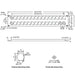 R1269/2UK/32 - Penn Elcom - R1269/2UK/32 - Punched Panel for 32 x D-Series Connectors
