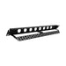 R1270-1U-8 - Penn Elcom - R1270-8 - 1U Reversable Rack Panels With Lacing Bar - Punched for 8 x D-Series Connectors.