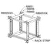 R8800-70 - Penn Elcom - R8800-70 - 19" Crossbar For Use With Door Hinge.
