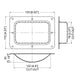 W0962Z - Penn Elcom - W0962Z - Castor Dish For All 100mm and Unbraked 75mm Castors