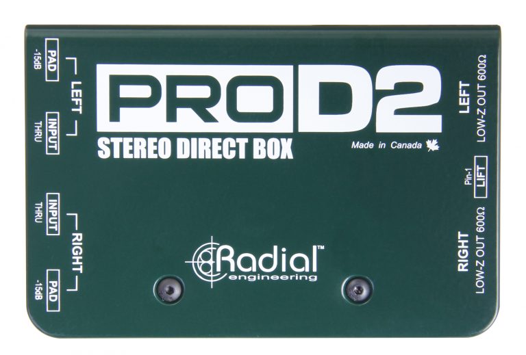 Radial Engineering - ProD2 - Passive 2 channel DI, compact