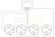 PL-CATBOX-3F - Prolink - PL-CATBOX-3F - EtherCON -4x 3-pin XLR Female Split Box.