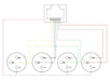 PL-CATBOX-3M - Prolink - PL-CATBOX-3M - EtherCON -4x 3-pin XLR Male Split Box.
