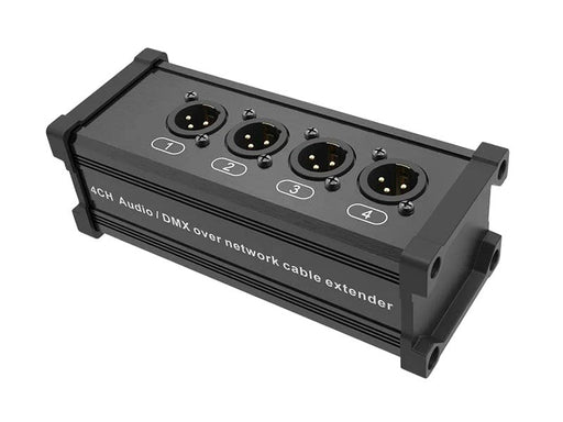 PL-CATBOX-3M - Prolink - PL-CATBOX-3M - EtherCON -4x 3-pin XLR Male Split Box.