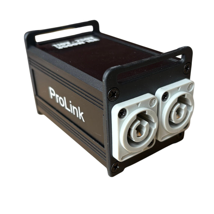 PL-PCBOX-2 - Prolink - PL-PCBOX-2 - 2 Port PowerCON In - 2 x Out PowerCON Power Distribution Box.
