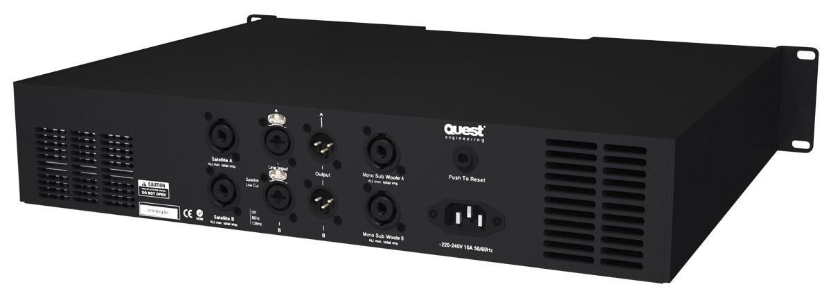 Quest - QM1000P - Complete Sub/Satellite Amplifier System.
