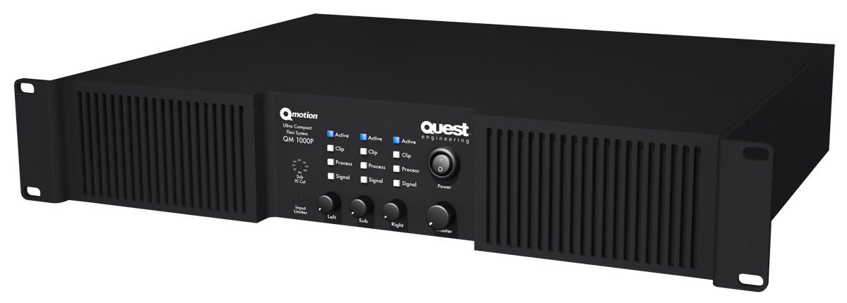 Quest - QM1000P - Complete Sub/Satellite Amplifier System.
