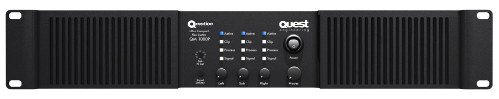 Quest - QM1000P - Complete Sub/Satellite Amplifier System.