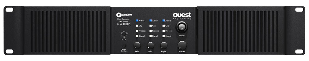 QM1000P - Quest - QM1000P - Complete Sub/Satellite Amplifier System.