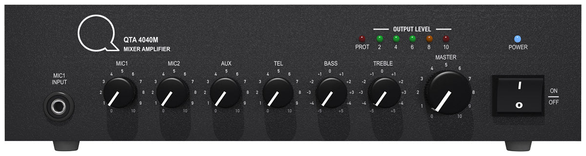 QTA4040M - Quest - QTA4040M - Mixer Amplifier