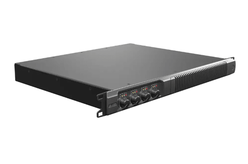 QX4300 - Quest - QX4300 - 4 x Channel Power amplifier, 300W per ch,4Ω-16Ω, 70v-100v, analogue input. Optional Dante/AES67 Version.