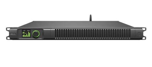 QXD1K - Quest - QXD1K - 4Ch Power Amplifier, 1000W, 1U, DSP, Networkable. Optional Dante/AES67 Version.