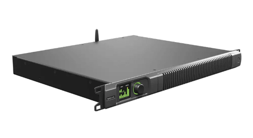 QXD1K - Quest - QXD1K - 4Ch Power Amplifier, 1000W, 1U, DSP, Networkable. Optional Dante/AES67 Version.