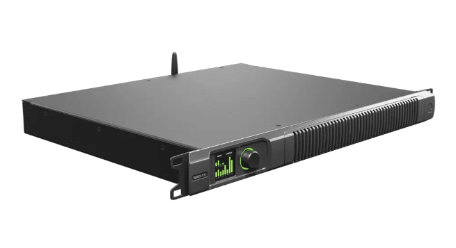 QXD1K - Quest - QXD1K - 4Ch Power Amplifier, 1000W, 1U, DSP, Networkable. Optional Dante/AES67 Version.