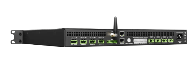 QXD1K - Quest - QXD1K - 4Ch Power Amplifier, 1000W, 1U, DSP, Networkable. Optional Dante/AES67 Version.