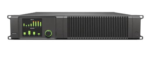QXD5K - Quest - QXD5K - 4Ch Power Amplifier, 5000W, 2U, DSP, Networkable. Optional Dante/AES67 Version.