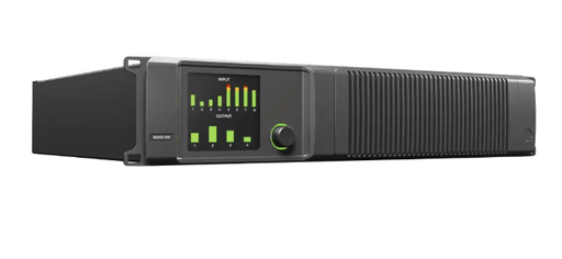 QXD5K - Quest - QXD5K - 4Ch Power Amplifier, 5000W, 2U, DSP, Networkable. Optional Dante/AES67 Version.