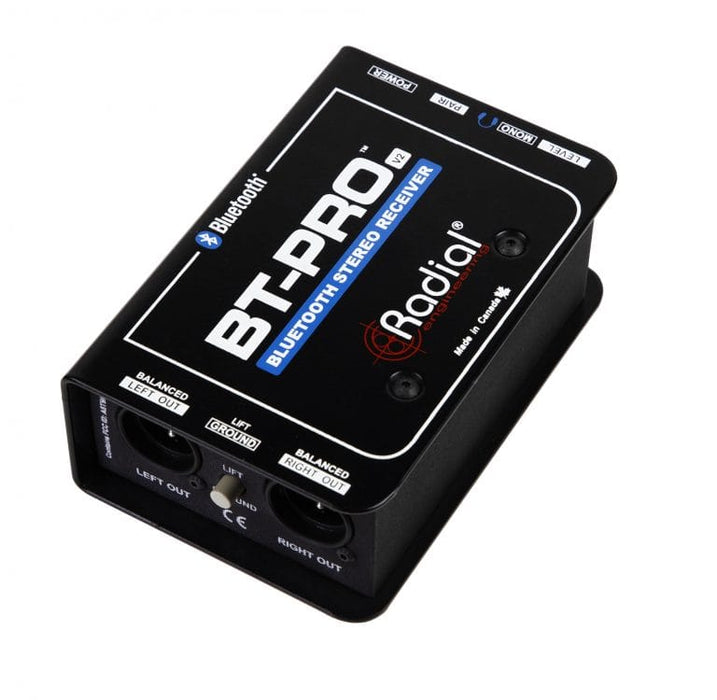 BT-PRO-V2 - Radial Engineering - BT Pro V2 - Stereo BlueTooth Direct Box.