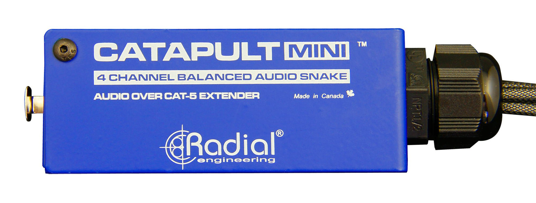 CAT-MINI-RX - Radial Engineering - Catap-Mini-RX - 4-Channel Cat 5 Audio Snake Reciever.