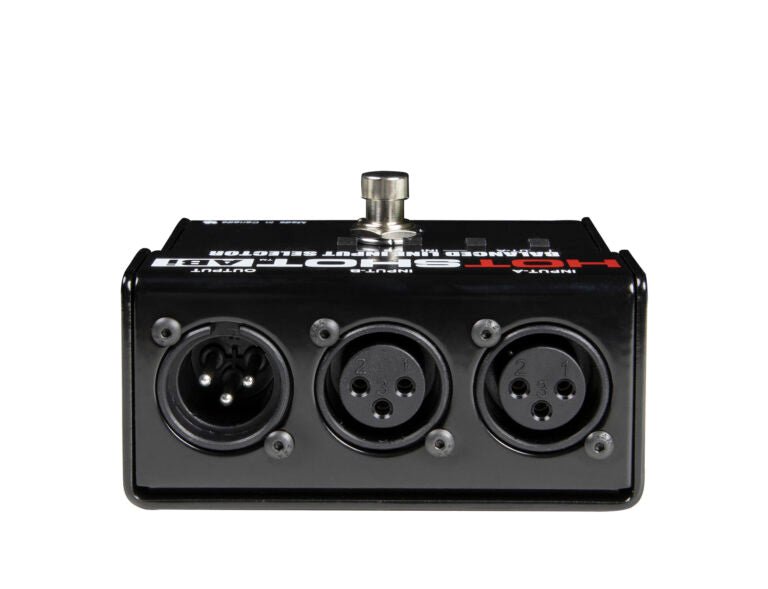 HOTSHOT-ABI - Radial Engineering - Hotshot - ABI - Footswitch Selector for Balanced Inputs.