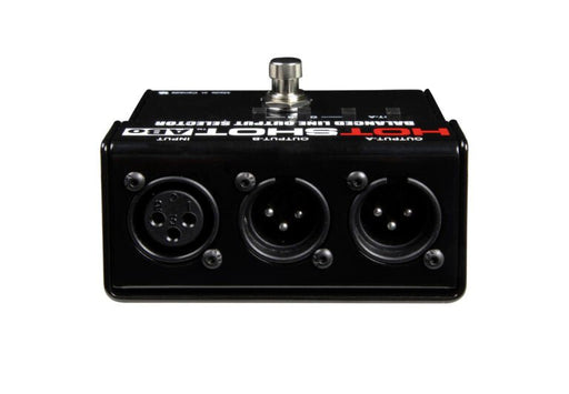 HOTSHOT-ABO - Radial Engineering - Hotshot - ABO - Footswitch Selector for Balanced Outputs.