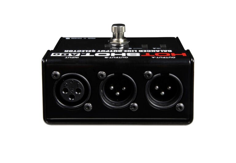 HOTSHOT-ABO - Radial Engineering - Hotshot - ABO - Footswitch Selector for Balanced Outputs.