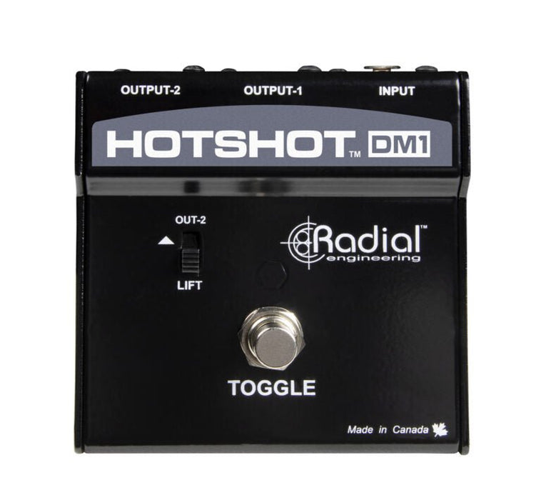 HOTSHOT-DM1 - Radial Engineering - Hotshot - DM1 - Stage Mic Toggle.