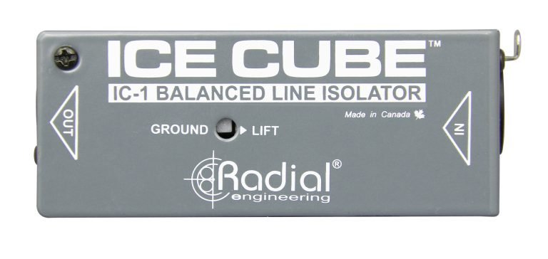 IC-1 - Radial Engineering - Icecube - Balanced XLR Line Isolator.