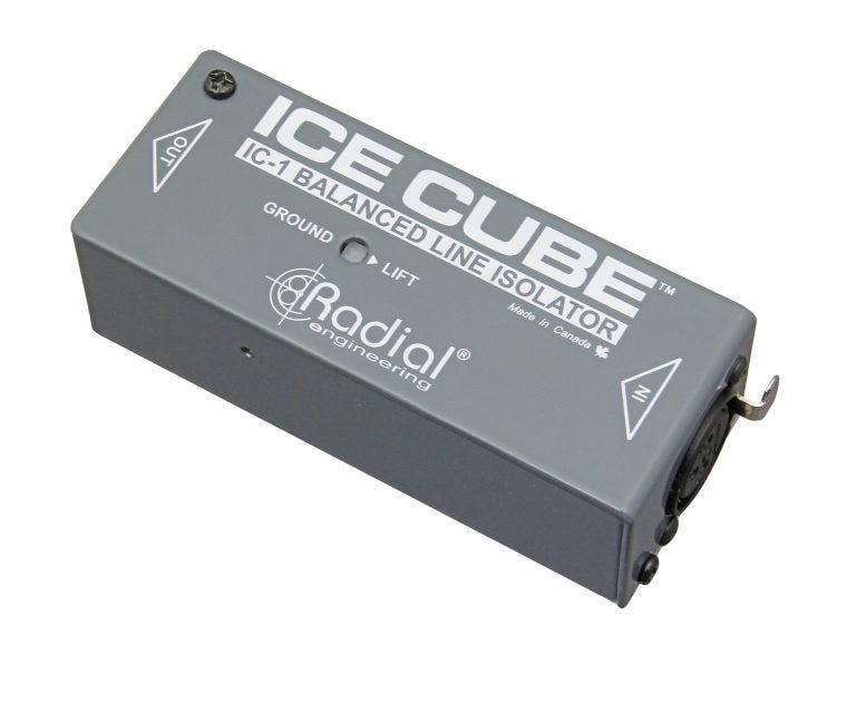 IC-1 - Radial Engineering - Icecube - Balanced XLR Line Isolator.