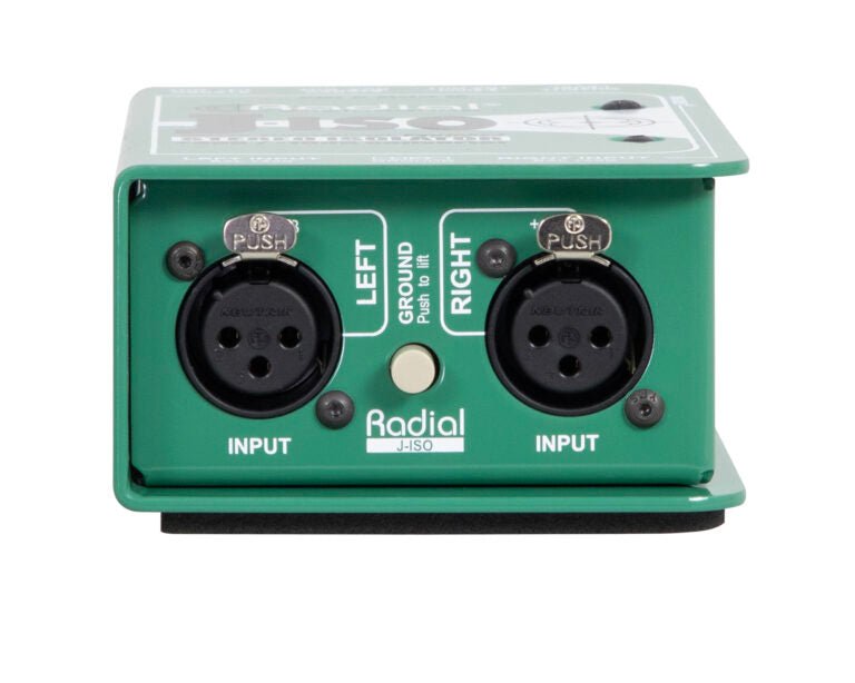 J-ISO - Radial Engineering - J-ISO - Stereo +4dB to -10dB Converters And Isolator.