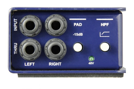 J48-STEREO - Radial Engineering - J48-Stereo - Phantom Powered Stereo Active Direct Box.