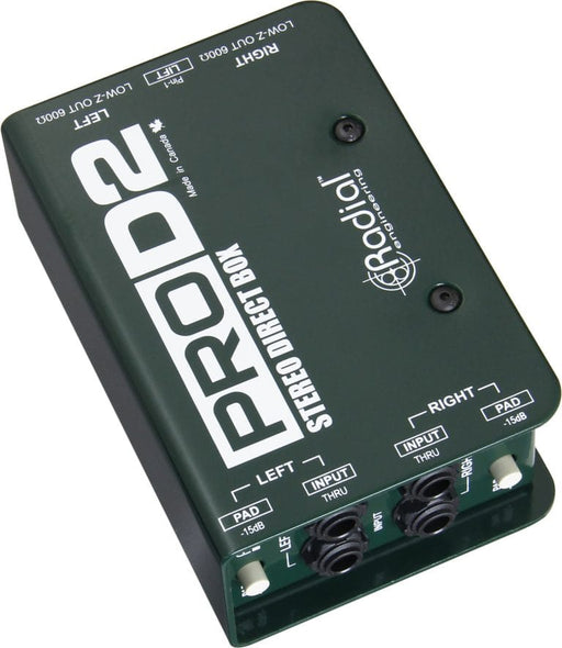 PROD2 - Radial Engineering - ProD2 - Passive 2 channel DI, compact