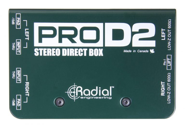 PROD2 - Radial Engineering - ProD2 - Passive 2 channel DI, compact