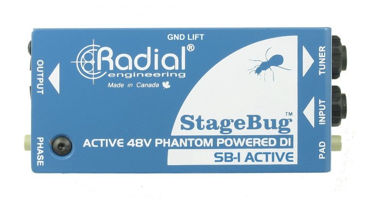 SB-1 - Radial Engineering - StageBug SB-1 - Active DI For Acoustic Guitars.