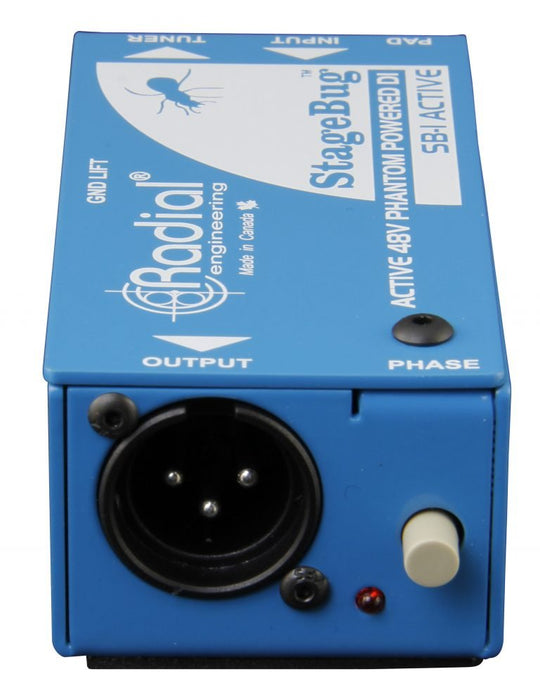 SB-1 - Radial Engineering - StageBug SB-1 - Active DI For Acoustic Guitars.