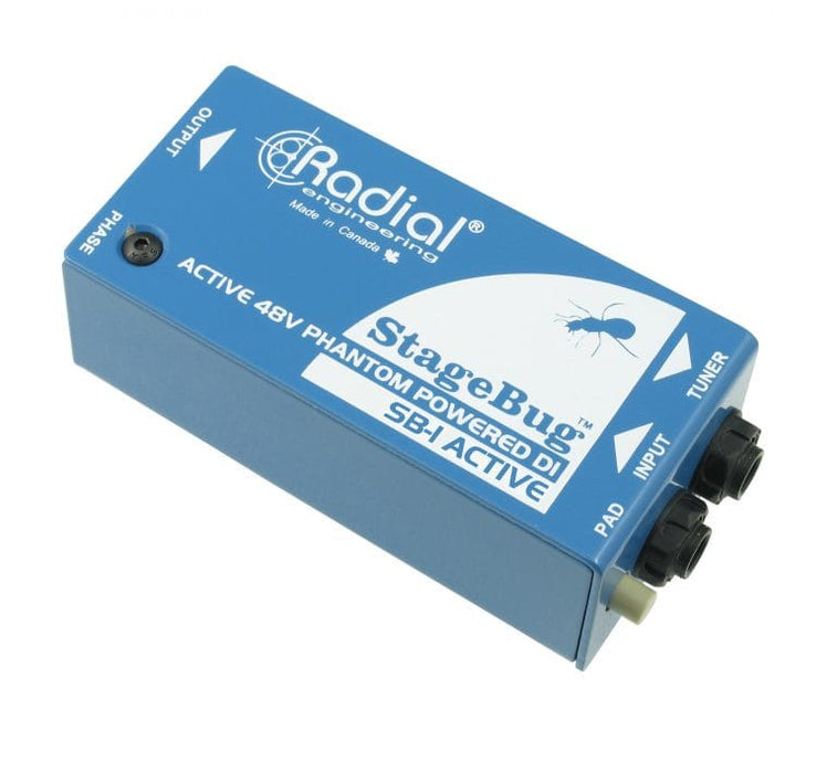 SB-1 - Radial Engineering - StageBug SB-1 - Active DI For Acoustic Guitars.