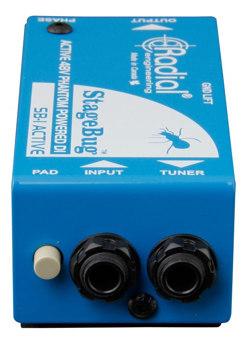SB-1 - Radial Engineering - StageBug SB-1 - Active DI For Acoustic Guitars.