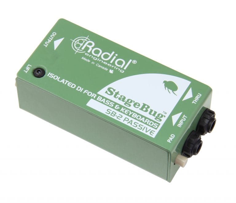 SB-2 - Radial Engineering - StageBug SB-2 - Passive DI For Bass, Keyboards.