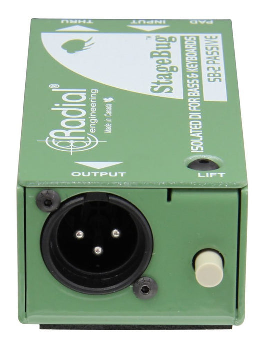 SB-2 - Radial Engineering - StageBug SB-2 - Passive DI For Bass, Keyboards.