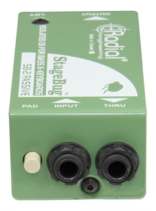 SB-2 - Radial Engineering - StageBug SB-2 - Passive DI For Bass, Keyboards.