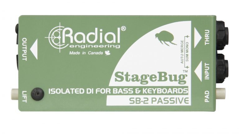 SB-2 - Radial Engineering - StageBug SB-2 - Passive DI For Bass, Keyboards.