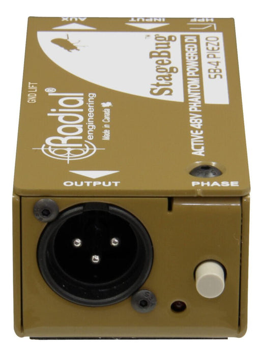 SB-4 - Radial Engineering - StageBug SB-4 - Active Stereo for Piezo Pickup.