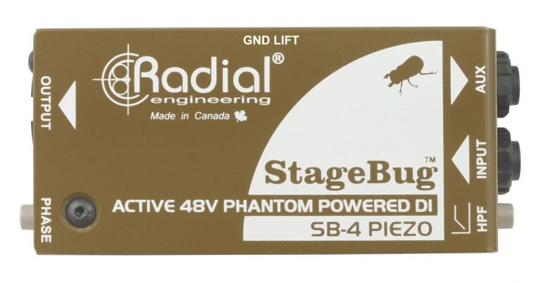 SB-4 - Radial Engineering - StageBug SB-4 - Active Stereo for Piezo Pickup.