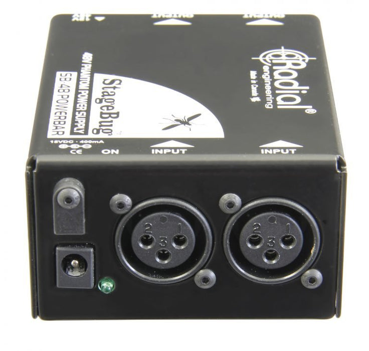 SB-48 - Radial Engineering - StageBug SB-48 - Phantom Power Supply.